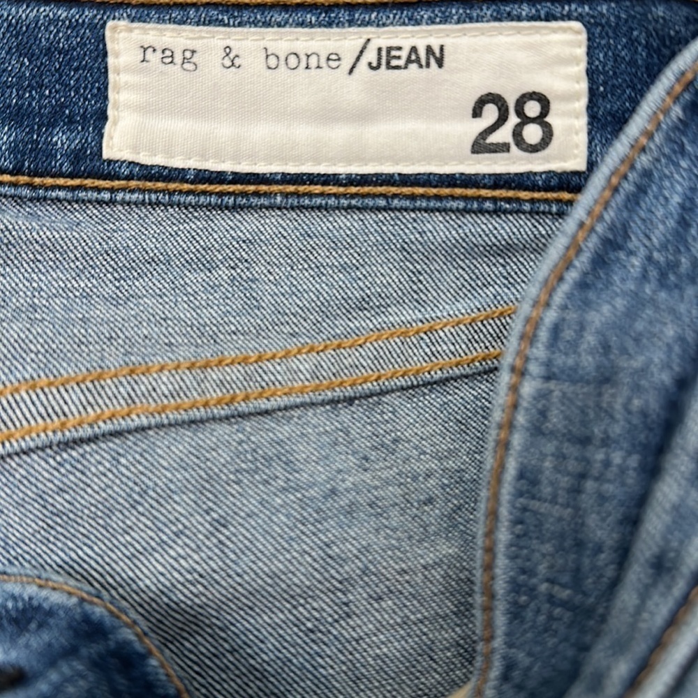 Women’s Rag and Bone High Rise Skinny Jeans Size 28 - Picture 7 of 9